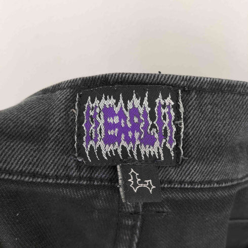 EARL SKATEBOARDS バックポケット刺繍 ワイドデニムパンツ メンズ JPN:L