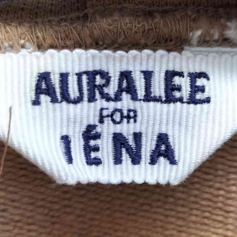 オーラリー AURALEE IENA別注 SUPER SOFT HEAVY SWEAT P/O PARKA レディース JPN:1
