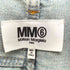 エムエムシックスメゾンマルジェラ MM6 Maison Margiela 18SS フロントフックタック デニム ワイドパンツ レディース 38