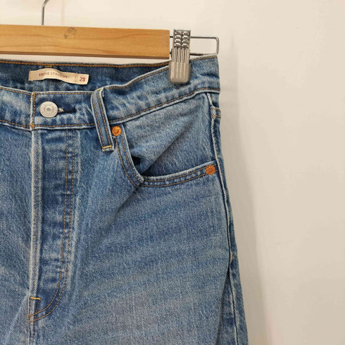 リーバイス Levis RIBCASE STRAIGHT ストレート ジーンズ デニム パンツ レディース 28