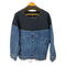 アウラアイラ AULA AILA DENIM COMBINATION PULLOVER レディース