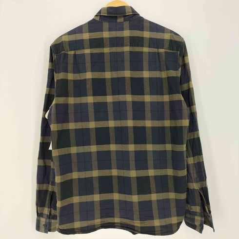 フレッドペリー FRED PERRY Tartan Shirt ロゴ刺繍 タータンチェック 長袖 シャツ メンズ import:M
