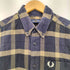 フレッドペリー FRED PERRY Tartan Shirt ロゴ刺繍 タータンチェック 長袖 シャツ メンズ import:M