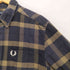 フレッドペリー FRED PERRY Tartan Shirt ロゴ刺繍 タータンチェック 長袖 シャツ メンズ import:M