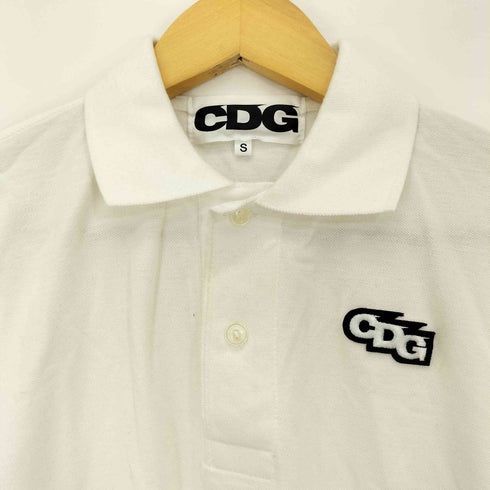 シーディージーコムデギャルソン CDG COMME des GARCONS ロゴワッペン 半袖ポロシャツ メンズ JPN:S