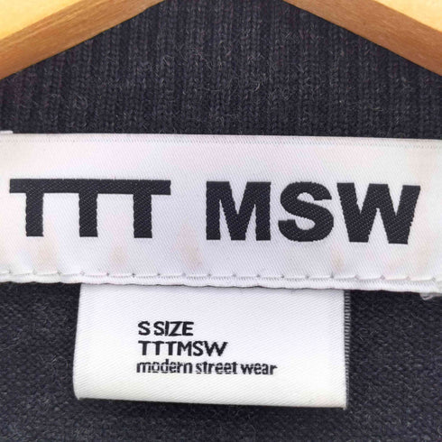 ティーモダンストリートウエア TTT_MSW 25ss Crew-neck Cardigan メンズ JPN:S