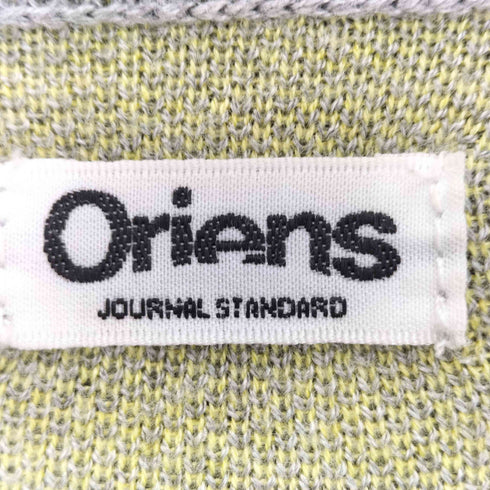 ジャーナルスタンダード JOURNAL STANDARD Oriens 25aw ジャカードユニフォームシャツニット レディース