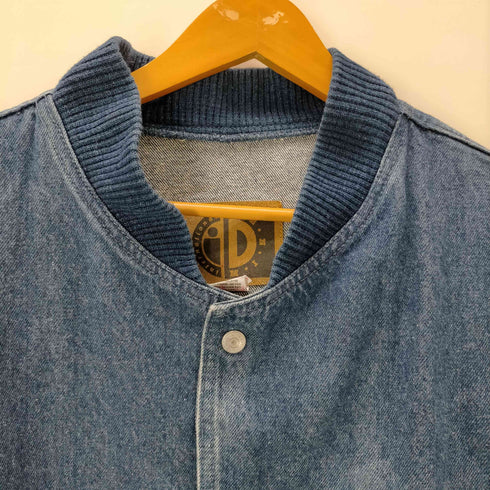 INTERNATIONAL DENIM インターナショナル デニム デニム地 バーシティ ジャケット ブルゾン メンズ XXL