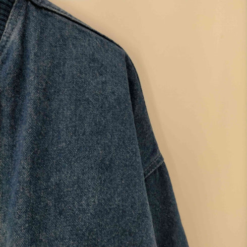 INTERNATIONAL DENIM インターナショナル デニム デニム地 バーシティ ジャケット ブルゾン メンズ XXL