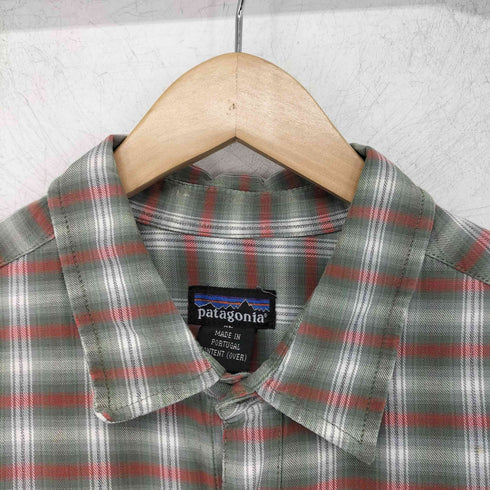 パタゴニア patagonia オンブレ チェック シャツ ポルトガル製 メンズ import:XL