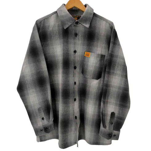 エフビーカウンティ FB COUNTY CHECKER SHIRT L/S オンブレチェック ネル シャツ メンズ JPN:M