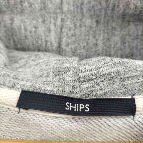 シップス SHIPS ダブルジップ フーディ パーカー メンズ JPN:L
