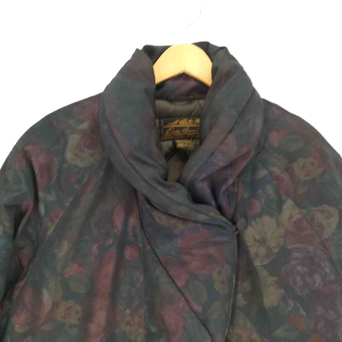 エディーバウアー Eddie Bauer GOOSE DOWN 花柄グースダウンコート レディース import:L