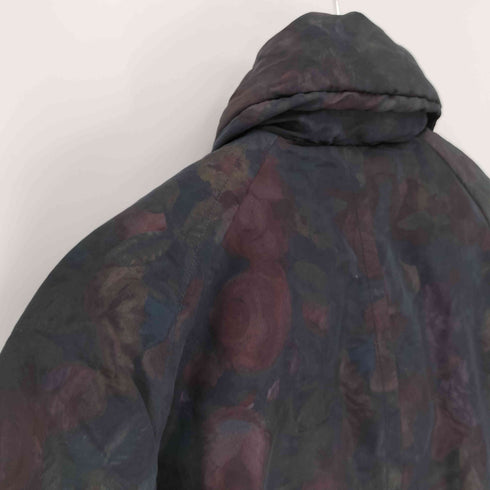 エディーバウアー Eddie Bauer GOOSE DOWN 花柄グースダウンコート レディース import:L