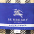 バーバリーブルーレーベル BURBERRY BLUE LABEL 裏地ノバチェック ライナー付 斜めボタン 変形 ショートトレンチコート レディース 38