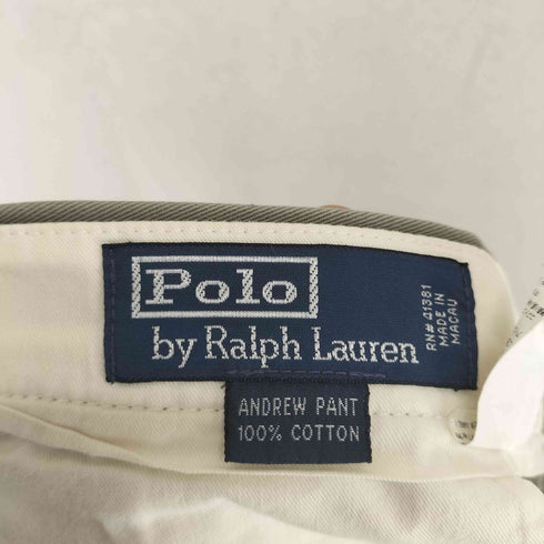 ポロバイラルフローレン Polo by RALPH LAUREN CLASSIC CHINO PROSPECT PANT 2タックチノパンツ メンズ