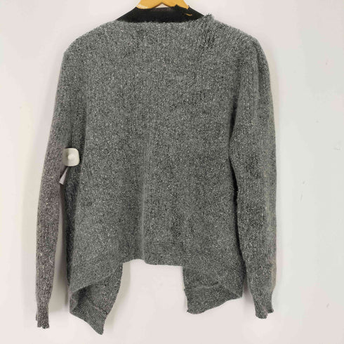 シルク混ボタンレスカーディガン レディース JPN:L