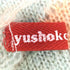 yusho kobayashi マルチカラー アーガイル 大判マフラー レディース