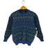 ICEWEAR Euro vintage アイスランド製 総柄 ビンテージニット メンズ import:L