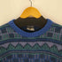 ICEWEAR Euro vintage アイスランド製 総柄 ビンテージニット メンズ import:L