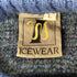 ICEWEAR Euro vintage アイスランド製 総柄 ビンテージニット メンズ import:L