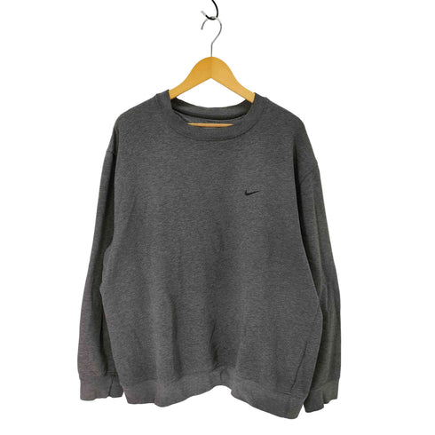 ナイキ NIKE 00S グレータグ スウッシュ 裏起毛 スウェット トレーナー メンズ import:XL