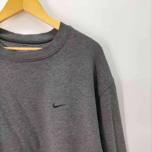 ナイキ NIKE 00S グレータグ スウッシュ 裏起毛 スウェット トレーナー メンズ import:XL