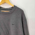 ナイキ NIKE 00S グレータグ スウッシュ 裏起毛 スウェット トレーナー メンズ import:XL
