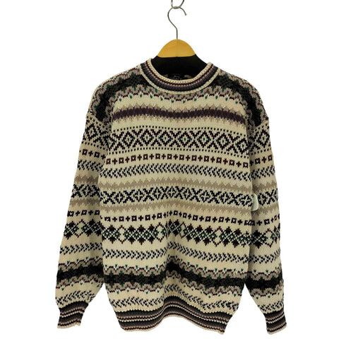 ウールリッチ WOOLRICH ノルディック柄 クルーネックニット メンズ import:L