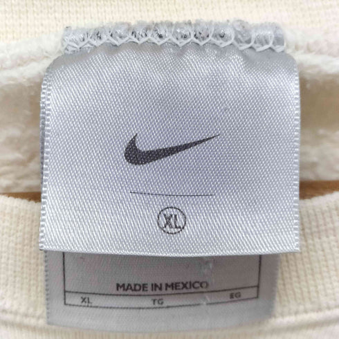 ナイキ NIKE 90-00s メキシコ製 グレータグ スウッシュ 裏起毛 スウェット トレーナー メンズ import:XL
