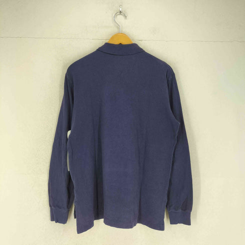 ポロバイラルフローレン Polo by RALPH LAUREN ポニー刺繍 鹿の子 L/S ポロシャツ メンズ import:L