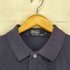 ポロバイラルフローレン Polo by RALPH LAUREN ポニー刺繍 鹿の子 L/S ポロシャツ メンズ import:L