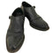 プラダ PRADA サイドゴア モンクストラップ レザーシューズ メンズ 6 1/2