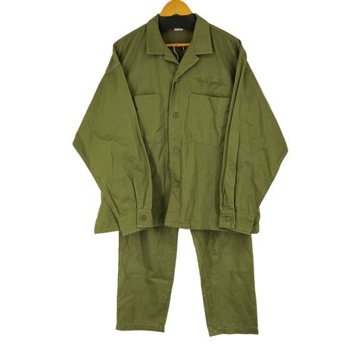 マークゴンザレス Mark Gonzales CPOシャツジャケット & シェフパンツ メンズ L