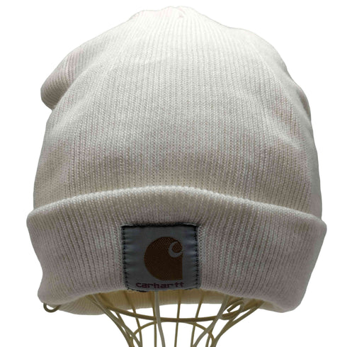 カーハート Carhartt USA製 ロゴパッチ アクリル ニット帽 ビーニー メンズ