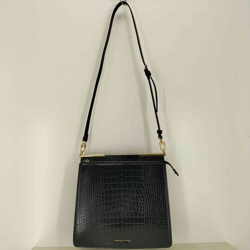 チャールズアンドキース CHARLES&KEITH ミニクロック エフェクトエンベロープバッグ レディース