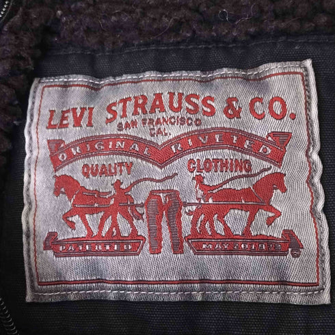 リーバイス Levis 裏地ボア ミリタリー ジャケット メンズ import:M