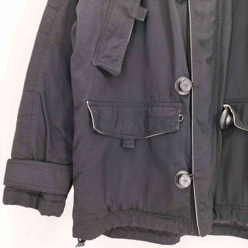 アルマーニジーンズ ARMANI JEANS 裏地キルティング フーデッド 中綿 ナイロンジャケット メンズ I:46 / USA:30