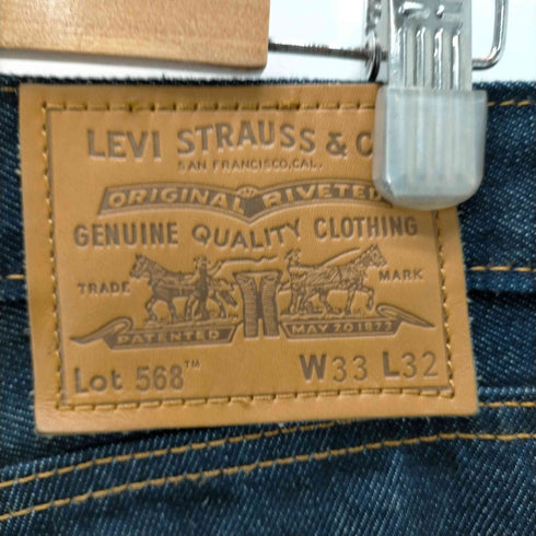 リーバイス Levis PREMIUM 568 Loose Straight 5ポケット ルーズ ストレート デニム パンツ 濃絹 メンズ W33L32