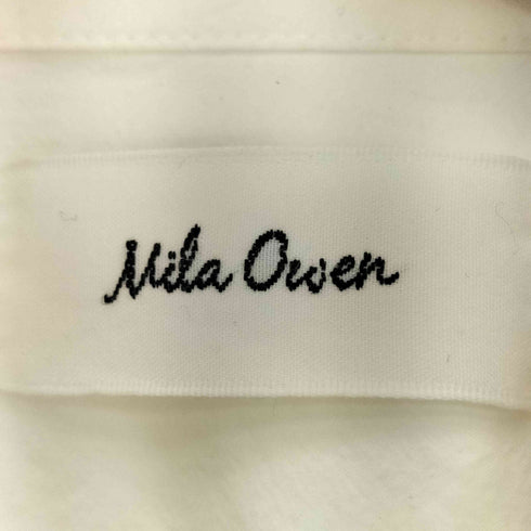 ミラオーウェン Mila Owen 25aw フリルカラーパフスリーブブラウス レディース FREE