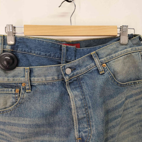 ジュンヤワタナベコムデギャルソンマン JUNYA WATANABE COMME des GARCONS MAN ダブルフロント 変形 デニム メンズ JPN:S