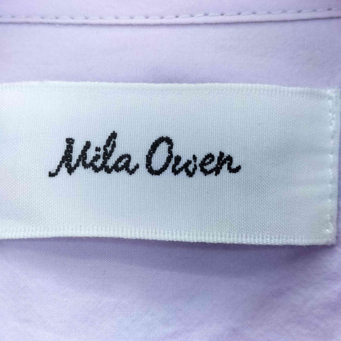 ミラオーウェン Mila Owen 25aw フリルカラーパフスリーブブラウス レディース FREE