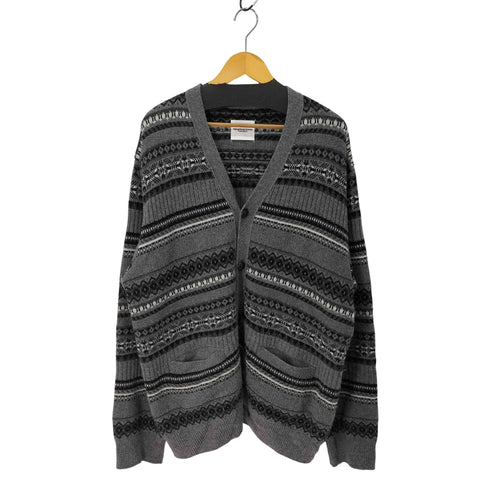 タカヒロミヤシタザソロイスト TAKAHIRO MIYASHITA The SoloIst. fair isle v-neck cardigan フェアアイル Vネック カーディガン メンズ JPN:48
