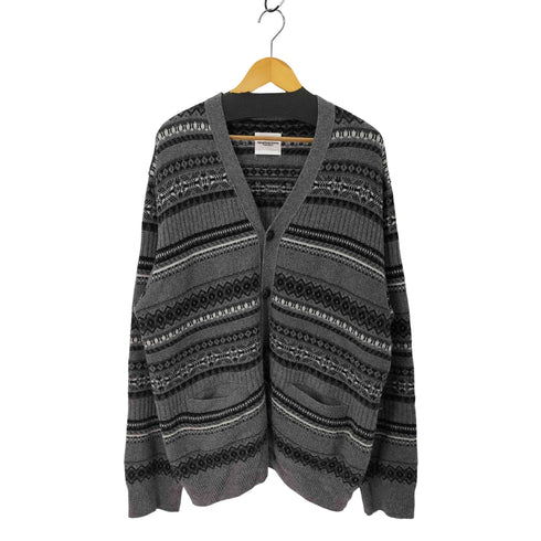 タカヒロミヤシタザソロイスト TAKAHIRO MIYASHITA The SoloIst. fair isle v-neck cardigan フェアアイル Vネック カーディガン メンズ JPN:48