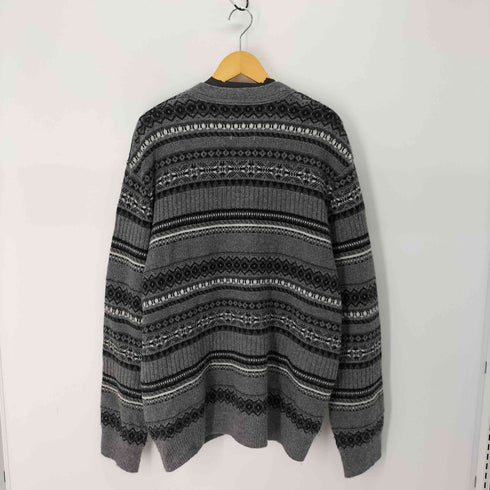 タカヒロミヤシタザソロイスト TAKAHIRO MIYASHITA The SoloIst. fair isle v-neck cardigan フェアアイル Vネック カーディガン メンズ JPN:48