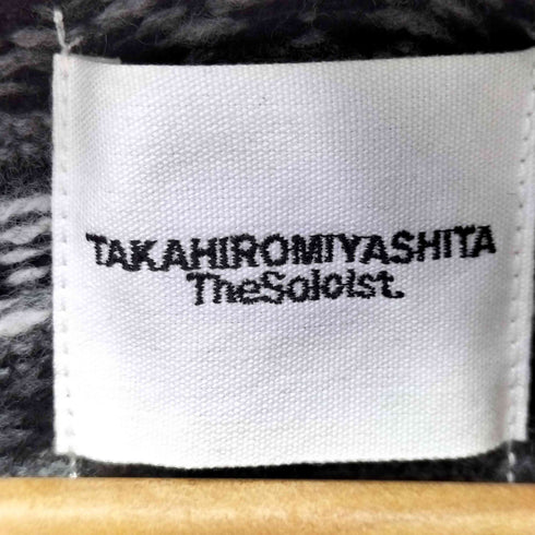 タカヒロミヤシタザソロイスト TAKAHIRO MIYASHITA The SoloIst. fair isle v-neck cardigan フェアアイル Vネック カーディガン メンズ JPN:48