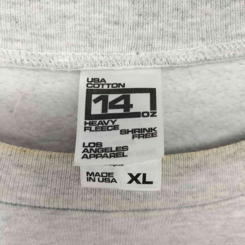ロサンゼルスアパレル Los Angeles Apparel クルーネック スウェット メンズ XL