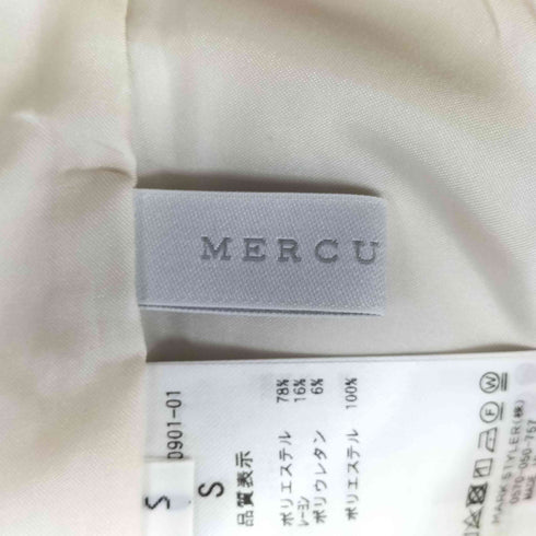 マーキュリーデュオ MERCURYDUO バックレースアップストレッチマーメイドスカート レディース JPN:S