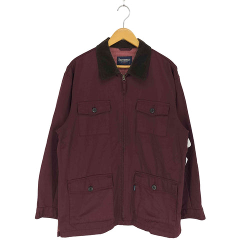 SOUTHBREEZE 襟コーデュロイ ワークジャケット メンズ JPN:L