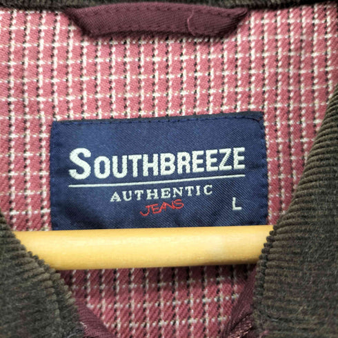 SOUTHBREEZE 襟コーデュロイ ワークジャケット メンズ JPN:L